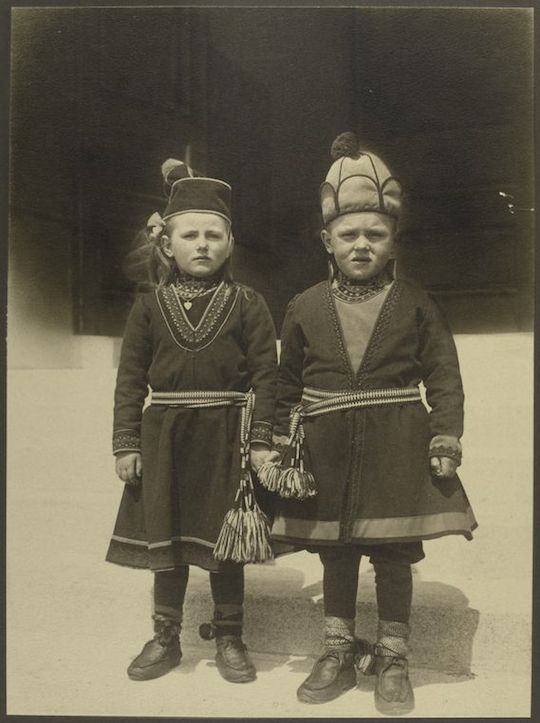 Деца от Лапландия.