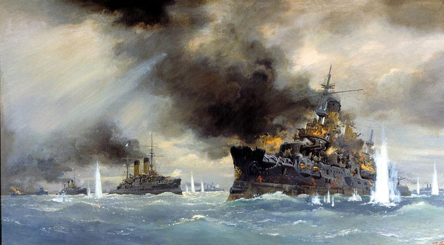 Руският флот при Порт Артур.