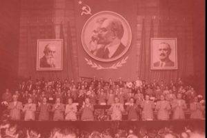 Дебатът за качеството на живот преди и след 10 ноември е сред основните идеологически противопоставяния в съвременна България. На снимката - Априлският пленум на ЦК на БКП, 1956 г.