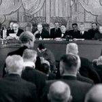 Заседание на Първи състав на Народния съд, декември 1944 г.