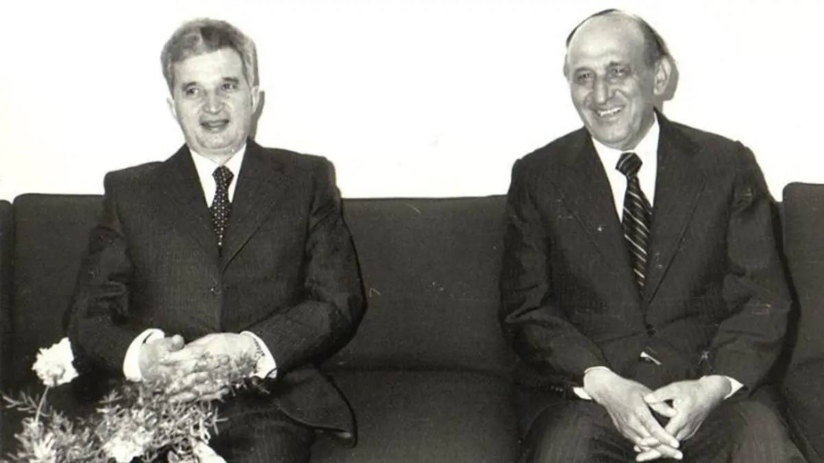 Тодор Живков и Николае Чаушеску преди да бъдат свалени от власт.