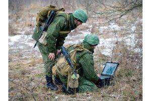 Руската армия на учение. Бригада на Спецназ, януари 2016 г. Снимка Антон Гарник / източник