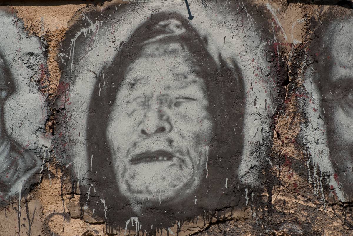 Графит на баба Ванга. Снимка: thierry ehrmann