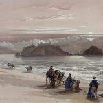 Арабите са създателите на понятието асабия. Картина: Островът на Грая (Isle of Graia) от американския художник Дейвид Робъртс (David Roberts).