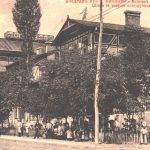 Школата за запасни подпоручици, с. Княжево. Пощенска карта. Издание на Т. Ф. Чипев, пътувала.