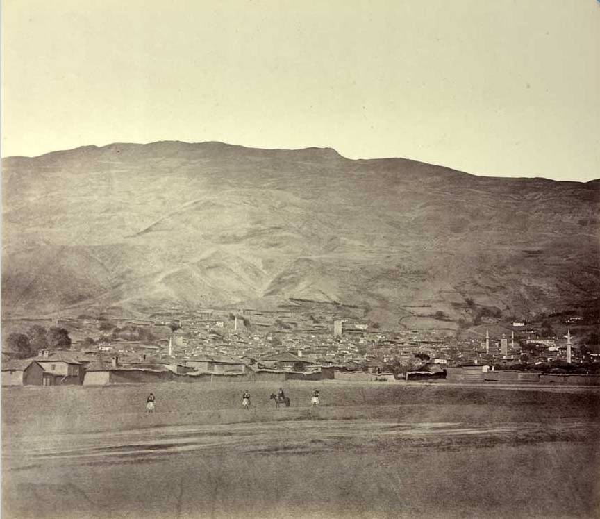 Изглед към Дебър, ноември 1863.