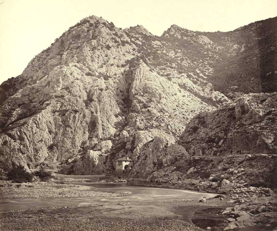 Демир капия, изглед от север, ноември 1863 г.