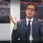 Снимката е от телевизионното интервю от 21.6.2019г., в което Стево Пендаровски признава в прав текст, че Гоце Делчев се е изяснявал като българин.