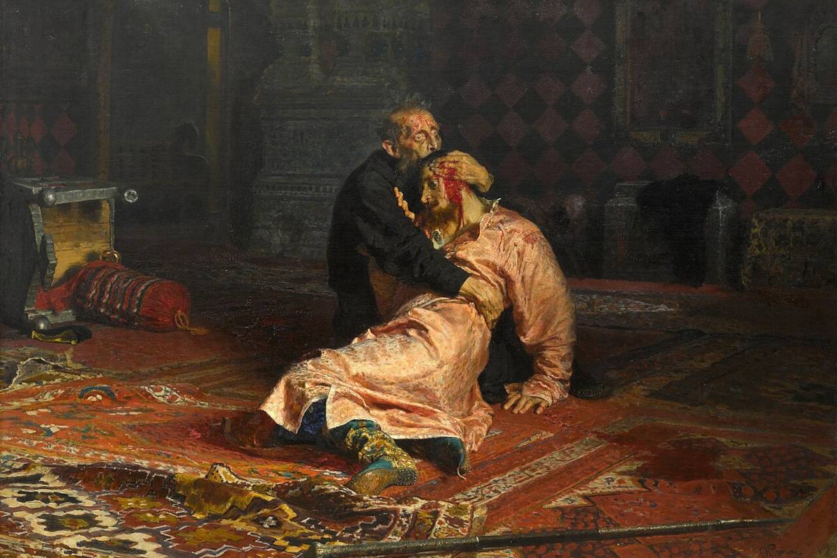 Иван Грозни и синът му Иван на 16 ноември 1581 г.
