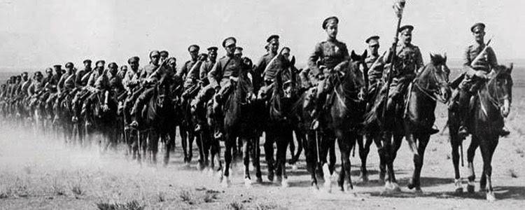 Конницата на ген. Колев в Добруджа.